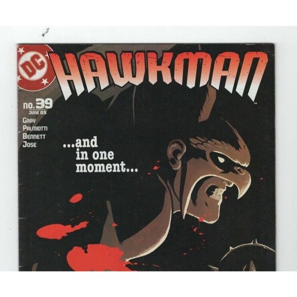 DC Hawkman #39 June 5 And In One Moment Collectible Comic Book - Picture 4 of 10